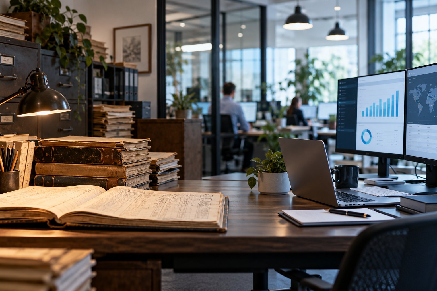 Business records and modern digital operations coming together